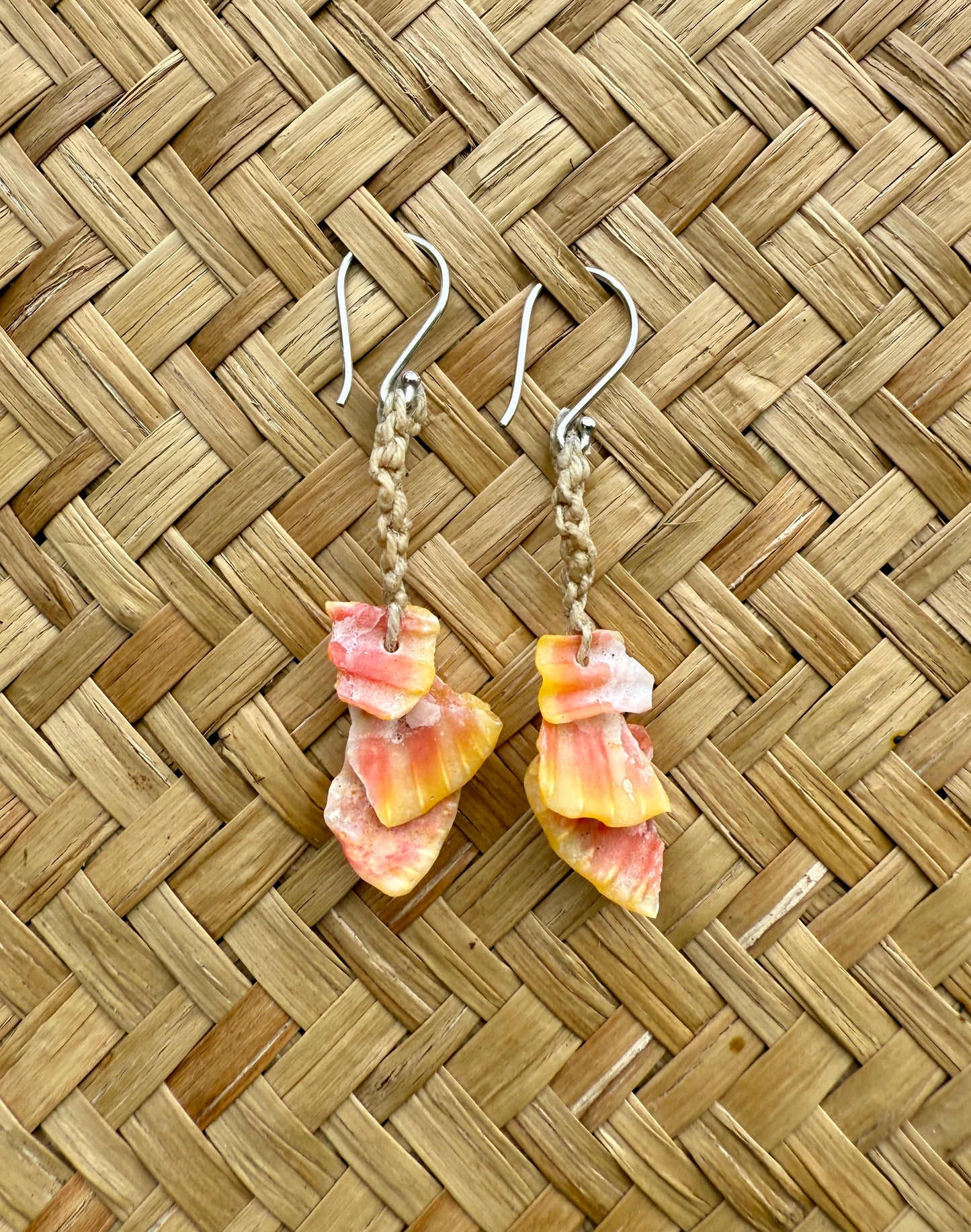 Sunny Linen Earrings