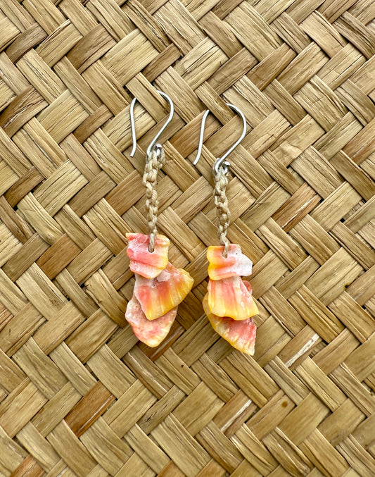 Sunny Linen Earrings